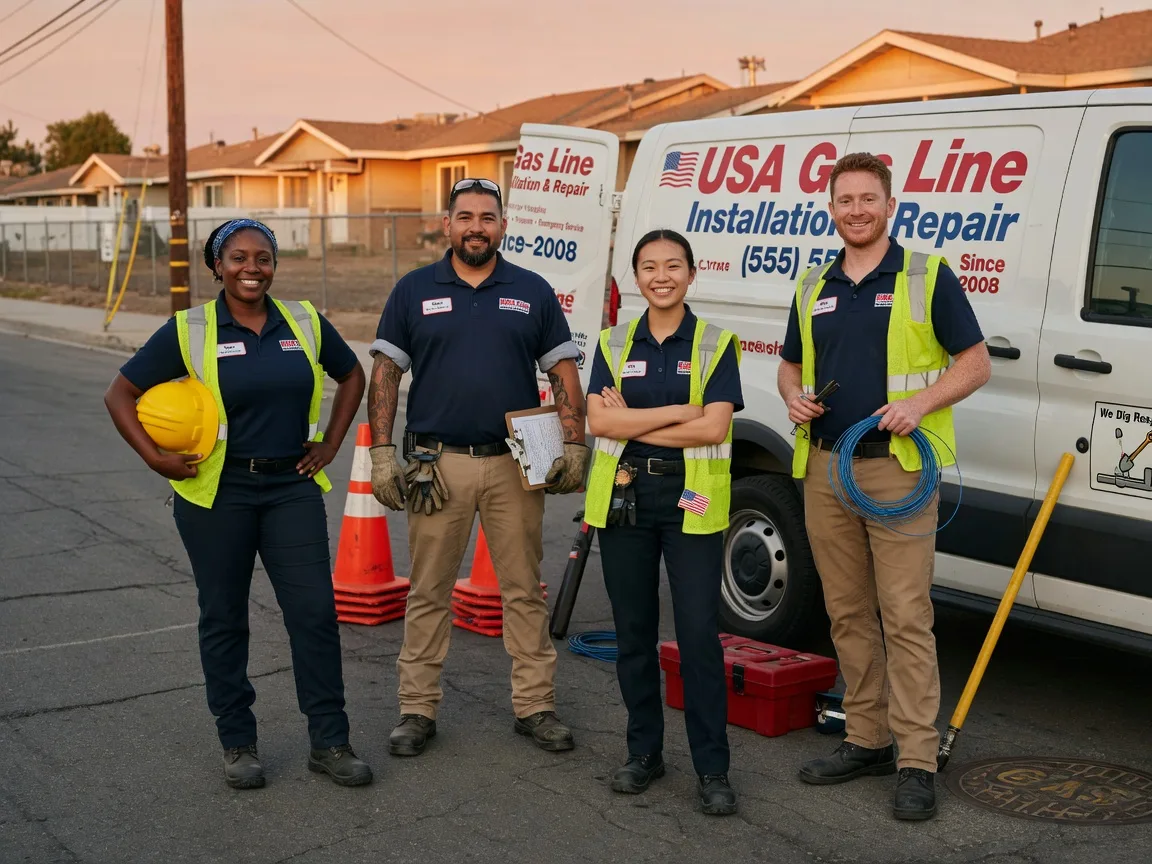 Gas Line Installation company in East Bernstadt, KY
